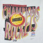 NBA (Magic Johnson T's) - Houston Rockets World Champions T-Shirt 1994 X-Large Vintage Retro Basketball