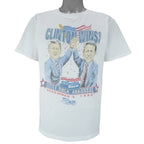 Vintage (Salem) - Clinton/Gore Presidential Election "Clinton Wins!" T-Shirt 1992 Large