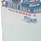 Vintage (Salem) - Clinton/Gore Presidential Election "Clinton Wins!" T-Shirt 1992 Large