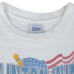 Vintage (Salem) - Clinton/Gore Presidential Election "Clinton Wins!" T-Shirt 1992 Large