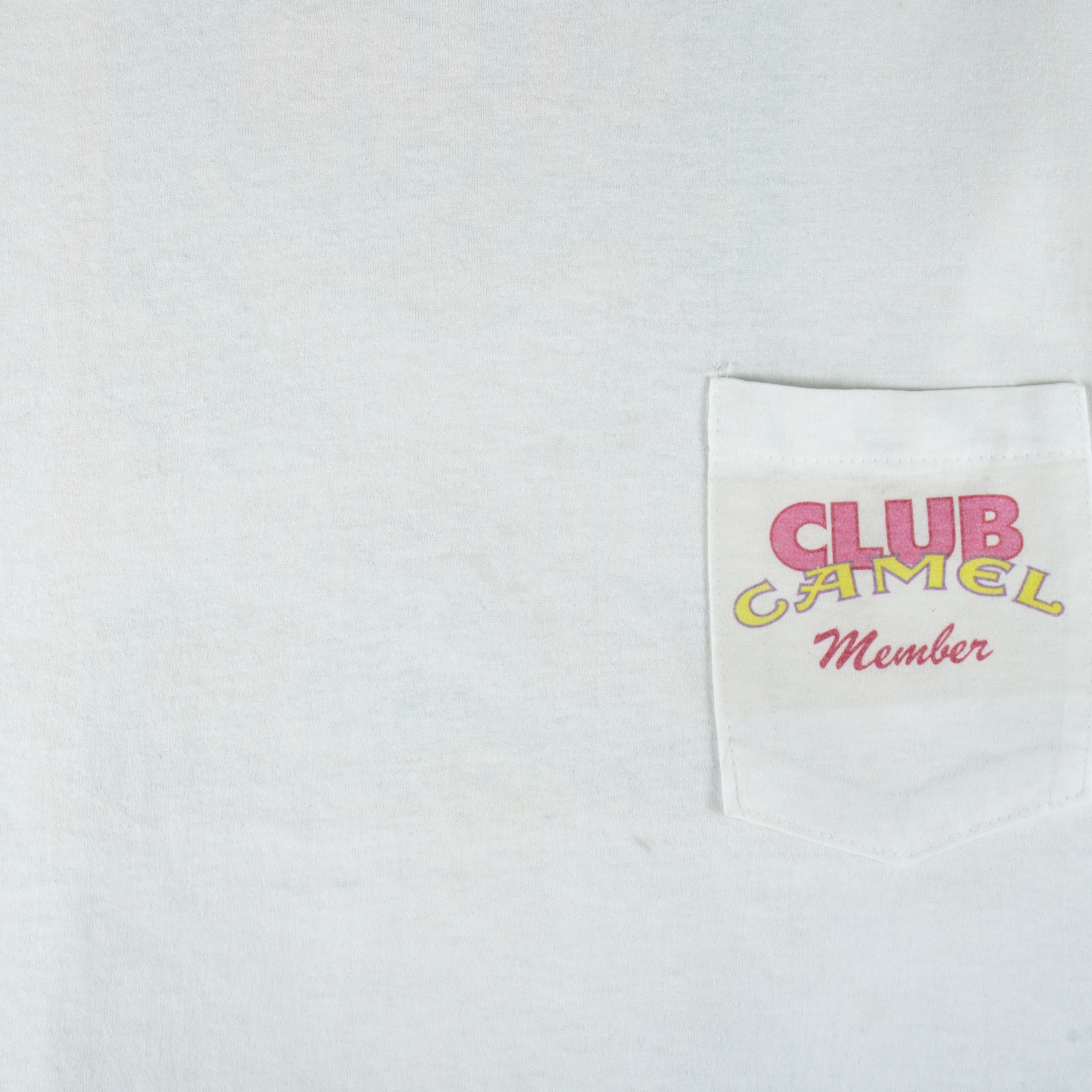 Vintage (Camel) - Beach Club Wish You Were Here T-Shirt 1990s X-Large
