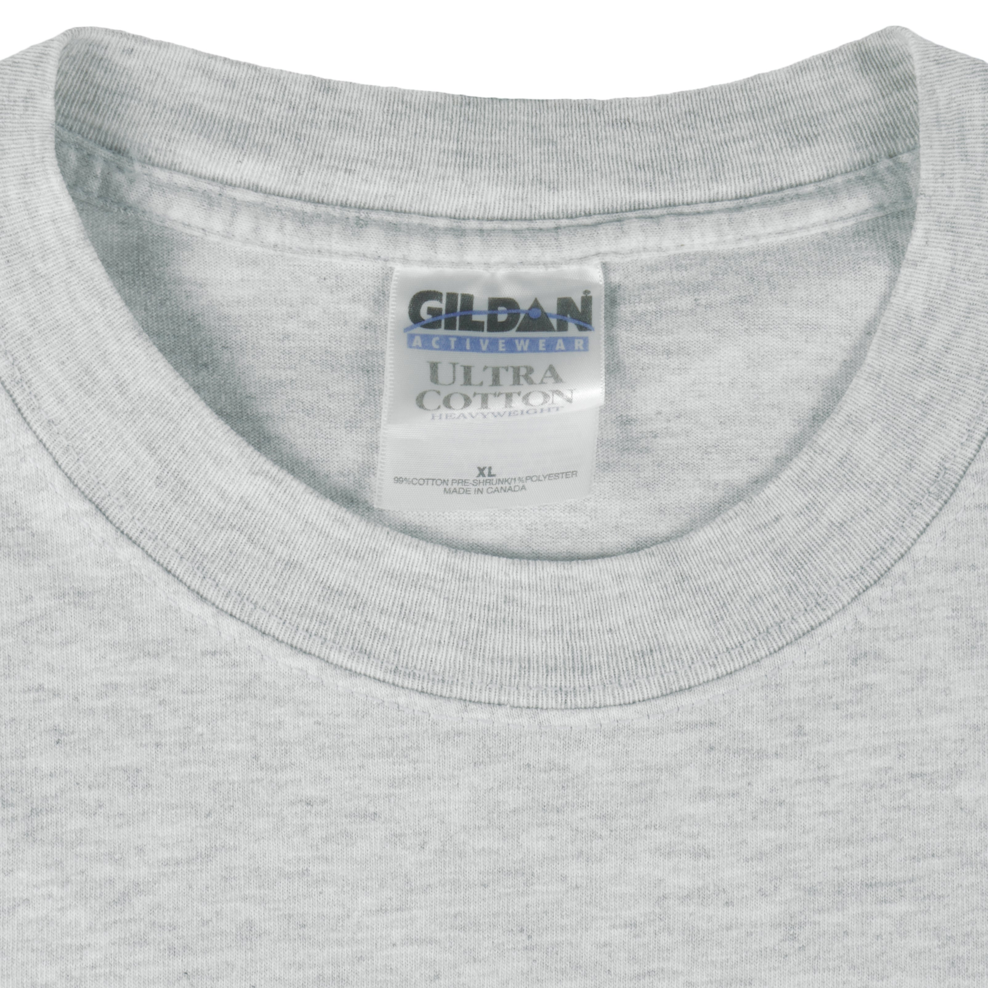 NHL (Gildan) - Toronto Maple Leafs It's A Canadian Game Molson T-Shirt 1990s X-Large
