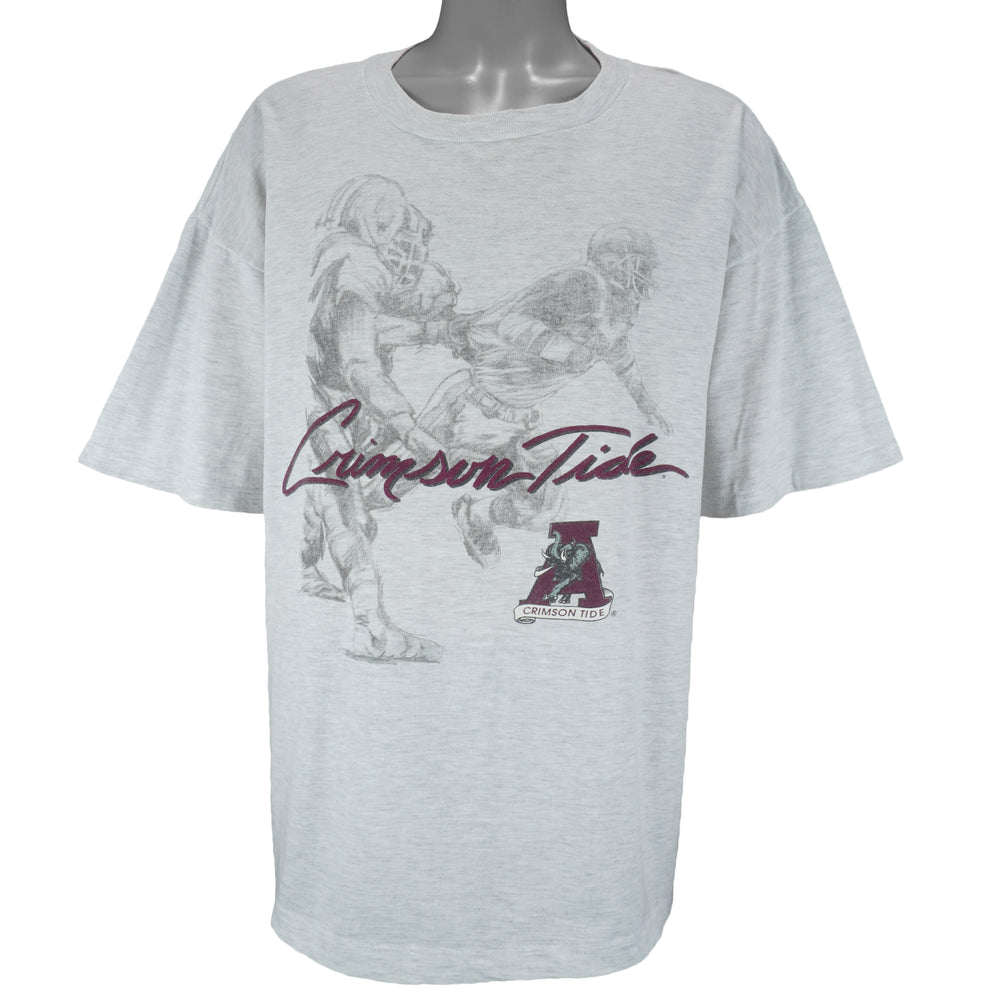 NCAA (TSI) - Alabama Crimson Tide Football T-Shirt 1990s X-Large Vintage Retro Football