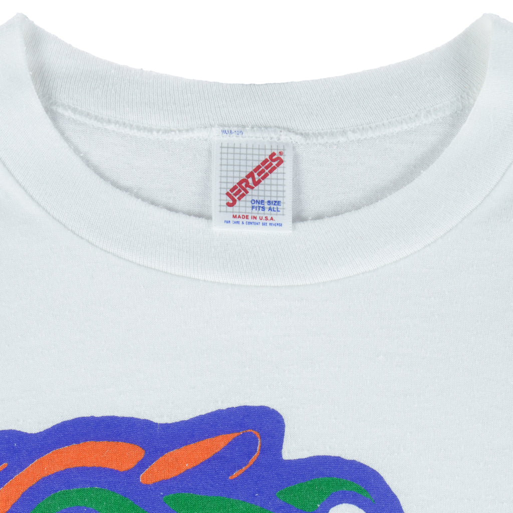 NCAA (Snoozes) - Florida Gators T-Shirt 1990 X-Large Vintage Retro Football College