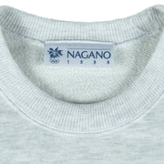 Vintage - Winter Olympics Games Nagano Japan Sweatshirt 1998 Medium