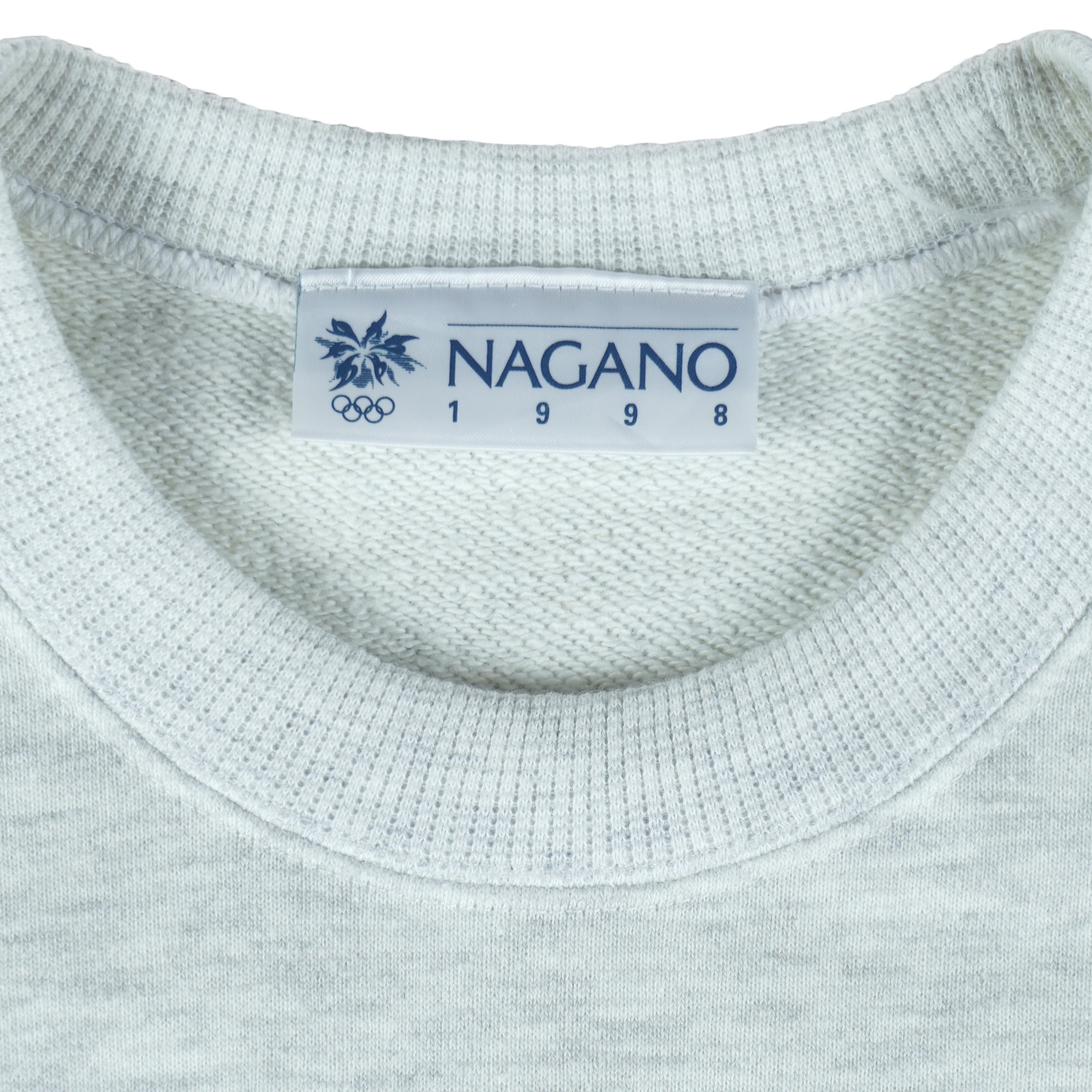 Vintage - Winter Olympics Games Nagano Japan Sweatshirt 1998 Medium
