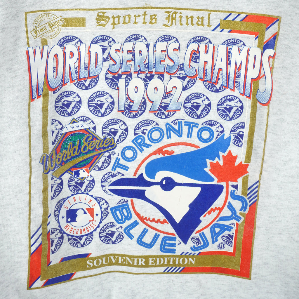 MLB - Toronto Blue Jays World Champs Crew Neck Sweatshirt 1992 X-Large