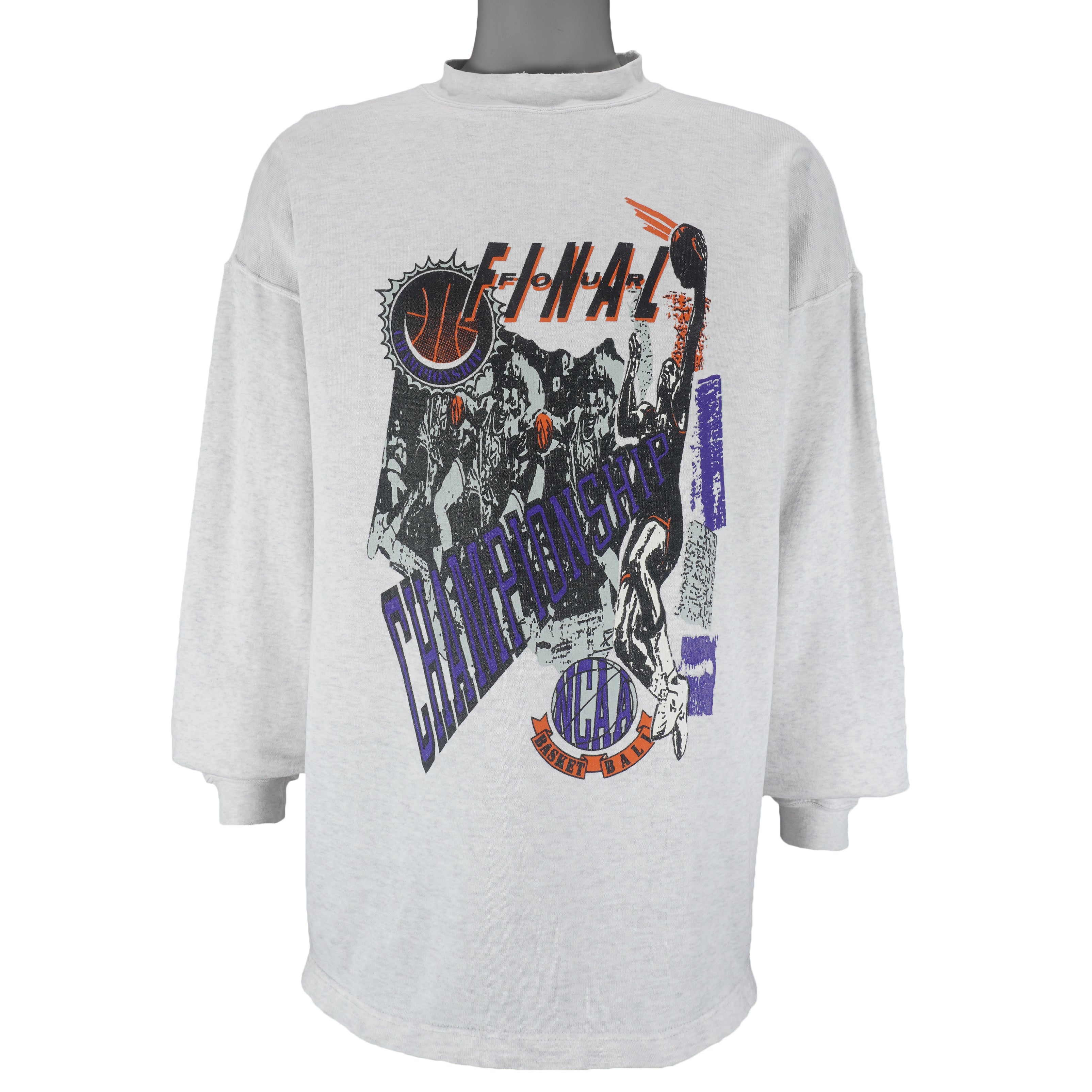 NCAA - Basketball Final Four Championship Sweatshirt 1990s Large Vintage Retro College