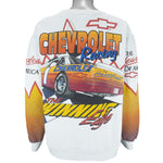 NASCAR - Chevrolet Racing The Heartbeat of America All Over Print Sweatshirt 1990s X-Large