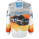 NASCAR - Dale Earnhardt The Intimidator All Over Print Sweatshirt 1990s Large