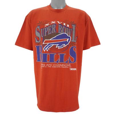NFL (Trench) - Buffalo Bills AFC Champs T-Shirt 1992 XX-Large