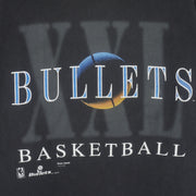 NBA (Team Hanes) - Washington Bullets Basketball T-Shirt 1990s Medium