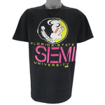 NCAA (Team Issue) - Florida State Seminoles Single Stitch T-Shirt 1990s X-Large Vintage Retro Football College