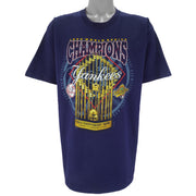 MLB - New York Yankees World Series Champs Trophy T-Shirt 1996 X-Large Vintage Retro Baseball