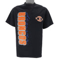 NFL (Trench) - Denver Broncos Single Stitch T-Shirt 1990s Large Vintage Retro Football