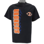 NFL (Trench) - Denver Broncos Single Stitch T-Shirt 1990s Large