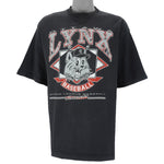 Vintage - Ottawa Lynx Baseball Single Stitch T-Shirt 1990s Large