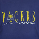 NBA (Logo 7) - Indiana Pacer Embroidered T-Shirt 1990s X-Large Vintage Retro Basketball