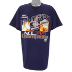 MLB (Delta) - San Diego Padres N.L. Champions  T-Shirt 1998 X-Large Vintage Retro Baseball
