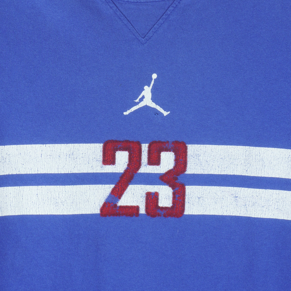 Jordan - Air 23 Basketball T-Shirt 1990s Large