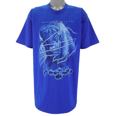 NFL (Pro Player) - Buffalo Bills X Animal Single Stitch T-Shirt 1990s X-Large