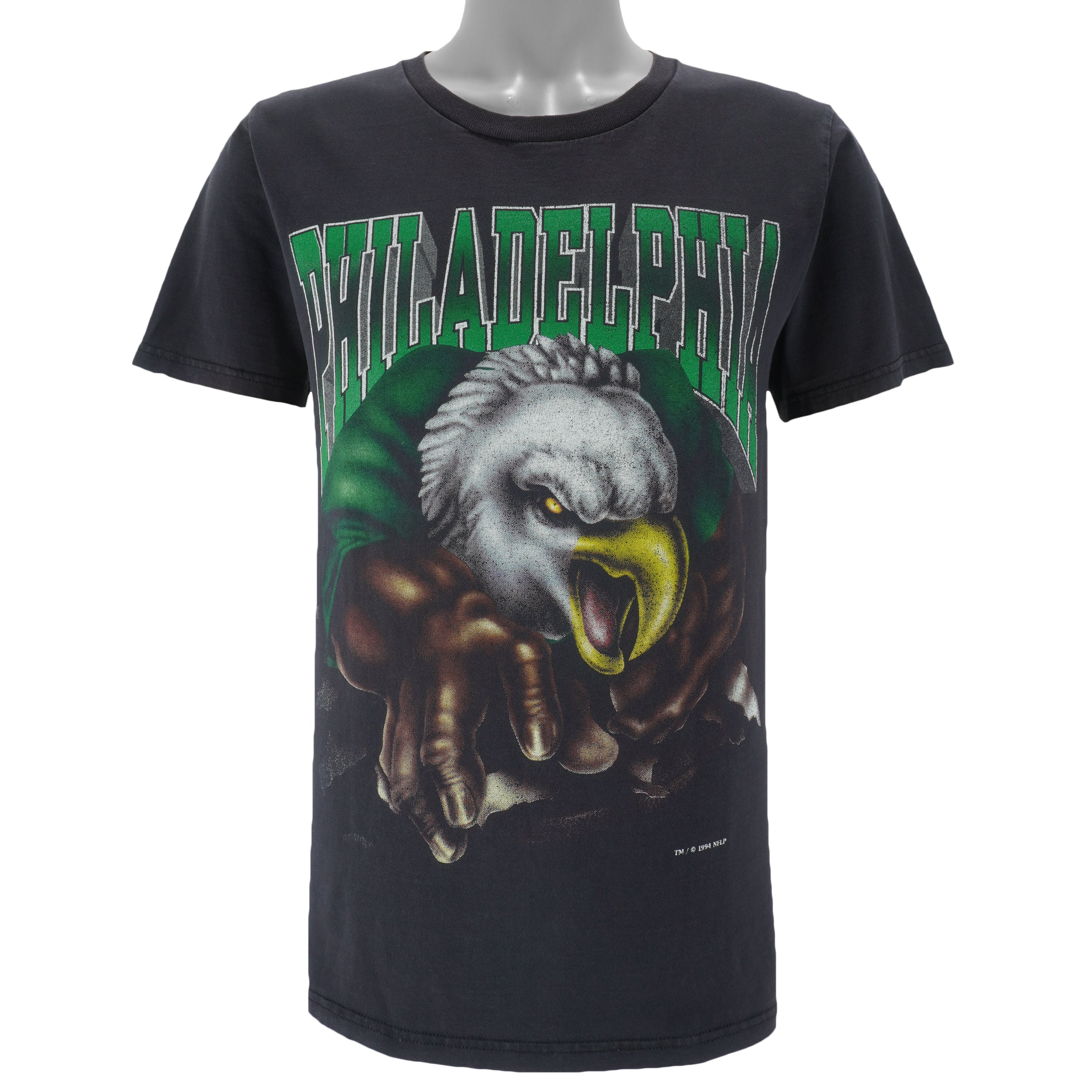 NFL (Nutmeg) - Philadelphia Eagles Breakout T-Shirt 1994 Medium Vintage Retro Football
