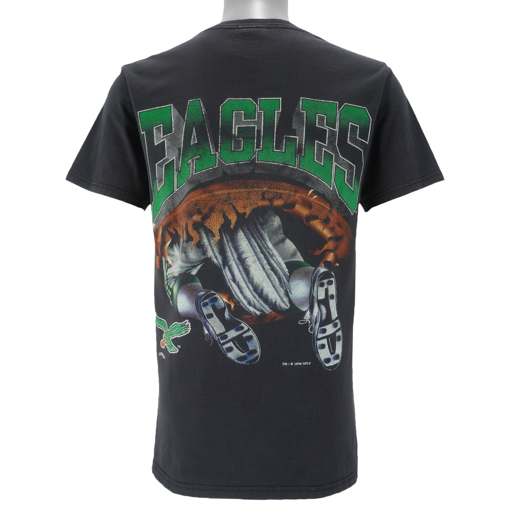 NFL (Nutmeg) - Philadelphia Eagles Breakout T-Shirt 1994 Medium Vintage Retro Football