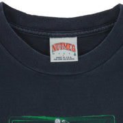 NBA (Nutmeg) - Boston Celtics Triple-Threat Larry Bird McHale Parish T-Shirt 1990s Large Vintage Retro Basketball