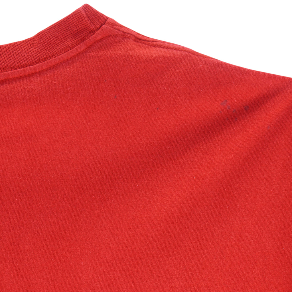 NBA (Nutmeg) - Chicago Bulls Basketball Court T-Shirt 1990s X-Large
