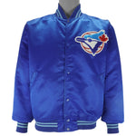 Starter - Toronto Blue Jays Diamond Collection Satin Jacket 1990s Large