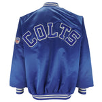 NFL (Chalk Line) - Indianapolis Colts Satin Jacket 1990s X-Large