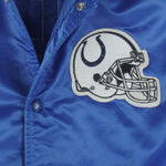 NFL (Chalk Line) - Indianapolis Colts Satin Jacket 1990s X-Large Vintage Retro Football