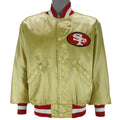 NFL (DeLong) - San Francisco 49ers Satin Jacket 1990s Large Vintage Retro Football