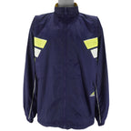 Adidas - Blue Embroidered Windbreaker 1990s Large Vintage Retro
