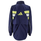Adidas - Blue Embroidered Windbreaker 1990s Large Vintage Retro