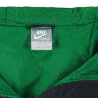 Nike - Black & Green Embroidered Vest 2000s Medium Vintage Retro