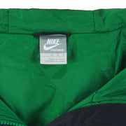 Nike - Black & Green Embroidered Vest 2000s Medium Vintage Retro