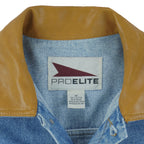 NFL (Pro Elite) - San Francisco 49ers Denim Jacket 1990s Medium Vintage Retro Football 