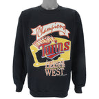 MLB (Velva Sheen) - Minnesota Twins World Champions Sweatshirt 1991 Large