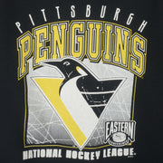 NHL (Chalk Line) - Pittsburgh Penguins Crew Neck Sweatshirt 1990s Medium Vintage Retro Hockey