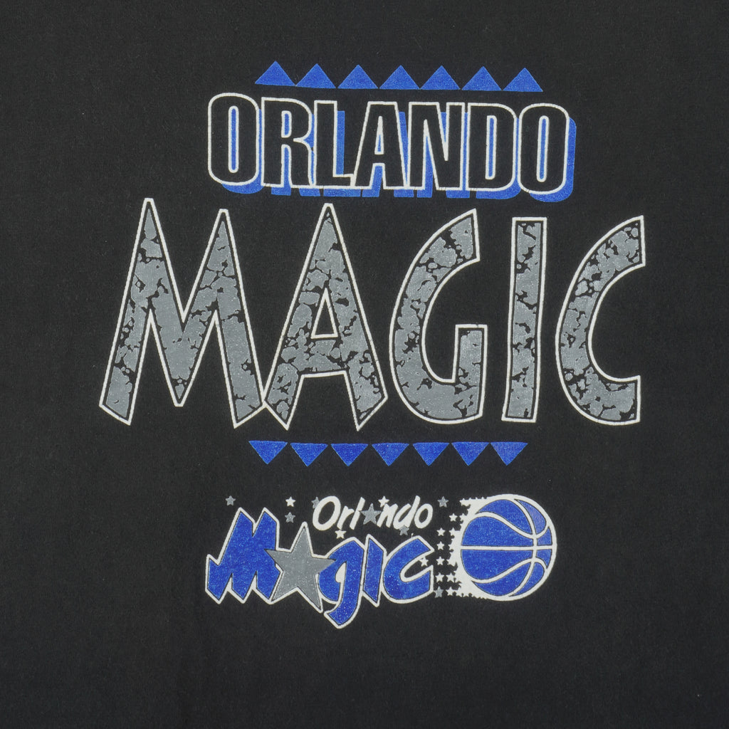 NBA (Hanes) - Orlando Magic Sleeveless Shirt 1990s X-Large Vintage Retro Basketball