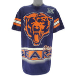 NFL (Salem) - Chicago Bears All Over Print Fan Jersey T-Shirt 1994 X-Large