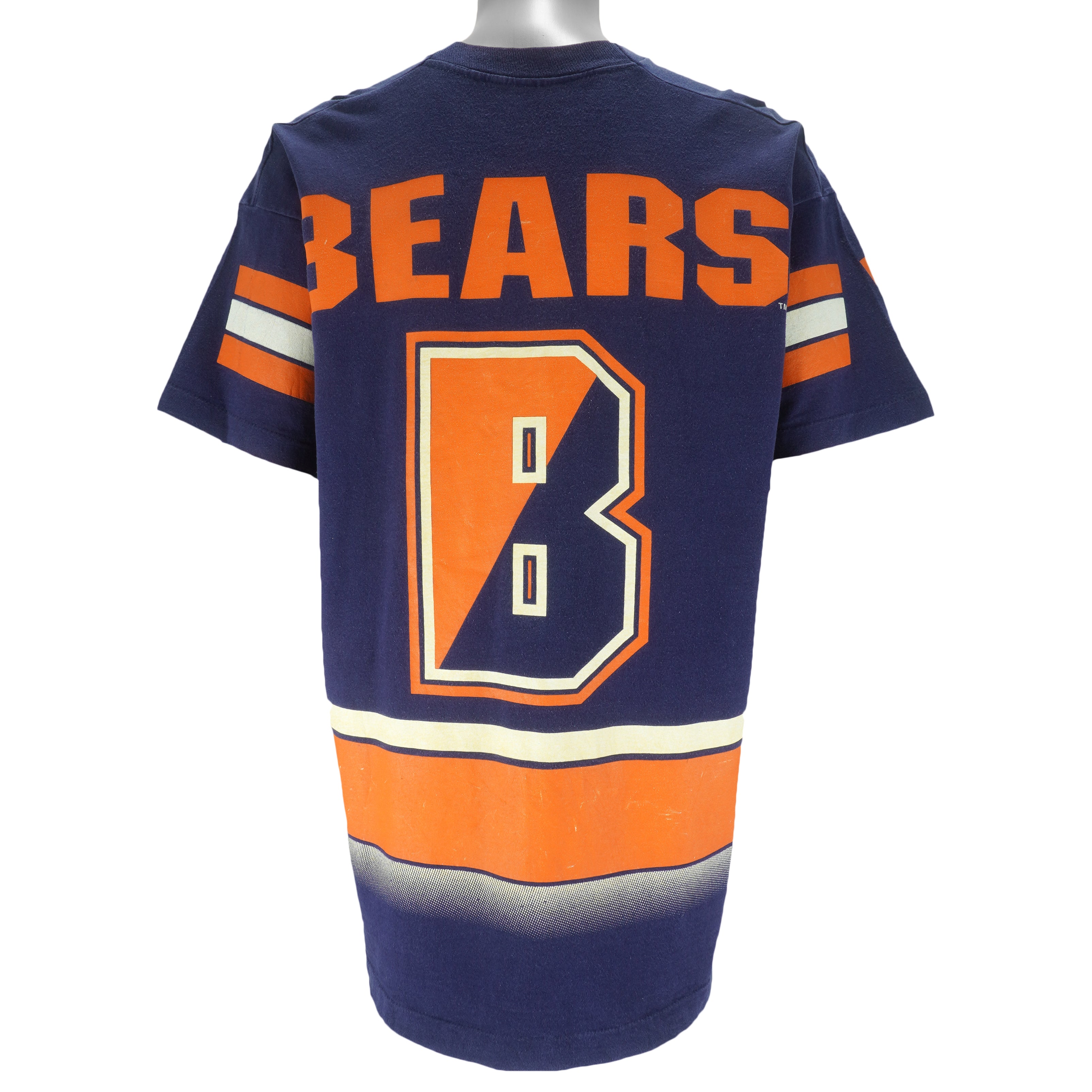 NFL (Salem) - Chicago Bears All Over Print Fan Jersey T-Shirt 1995 X-Large