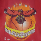 NBA (MJT's) - Atlanta Hawks Spell-Out T-Shirt 1990s 4X-Large Vintage Retro Basketball