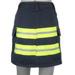 Reworked (Carhartt) - Safety Vest Reflective Mini Skirt Womens Small