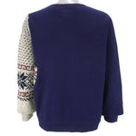 Reworked (Nike) - Classic Mini Swoosh Crew Neck Sweatshirt Large Vintage Retro