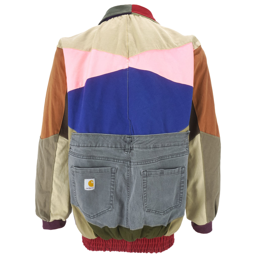 Reworked (Carhartt) - Pastel Patched Oversized Jacket X-Large
