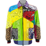 Reworked (Carhartt) - Multicolor Bandana Patchwork Oversized Jacket Large