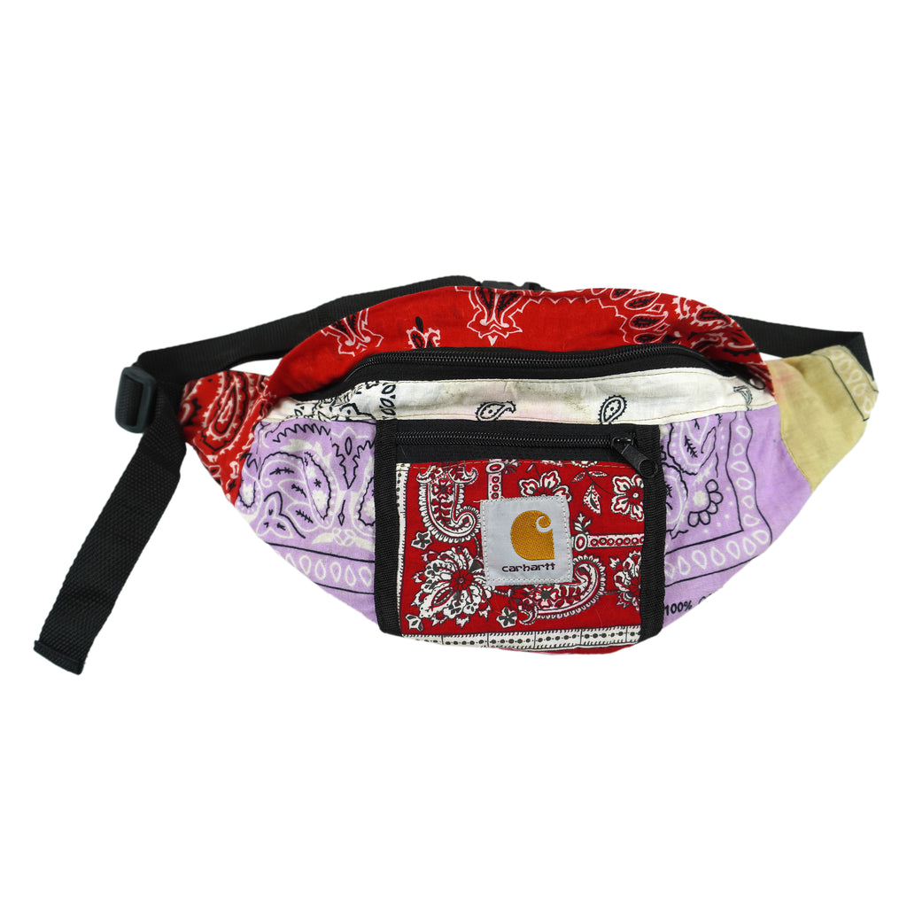 Reworked - Multicolor Bandana Patchwork Fanny Pack Bag