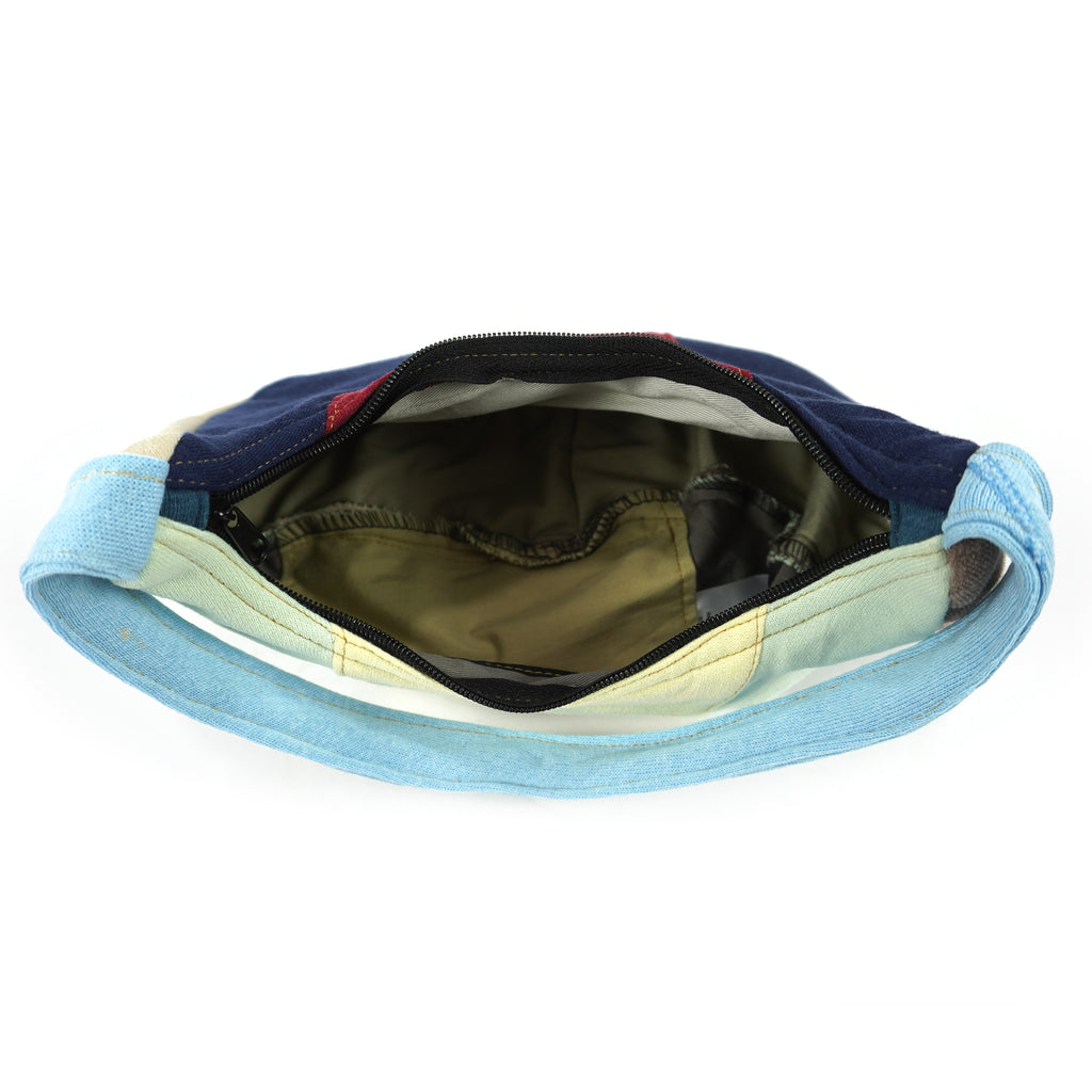 Reworked (Nike) - Womens Fabric Patched Handbag